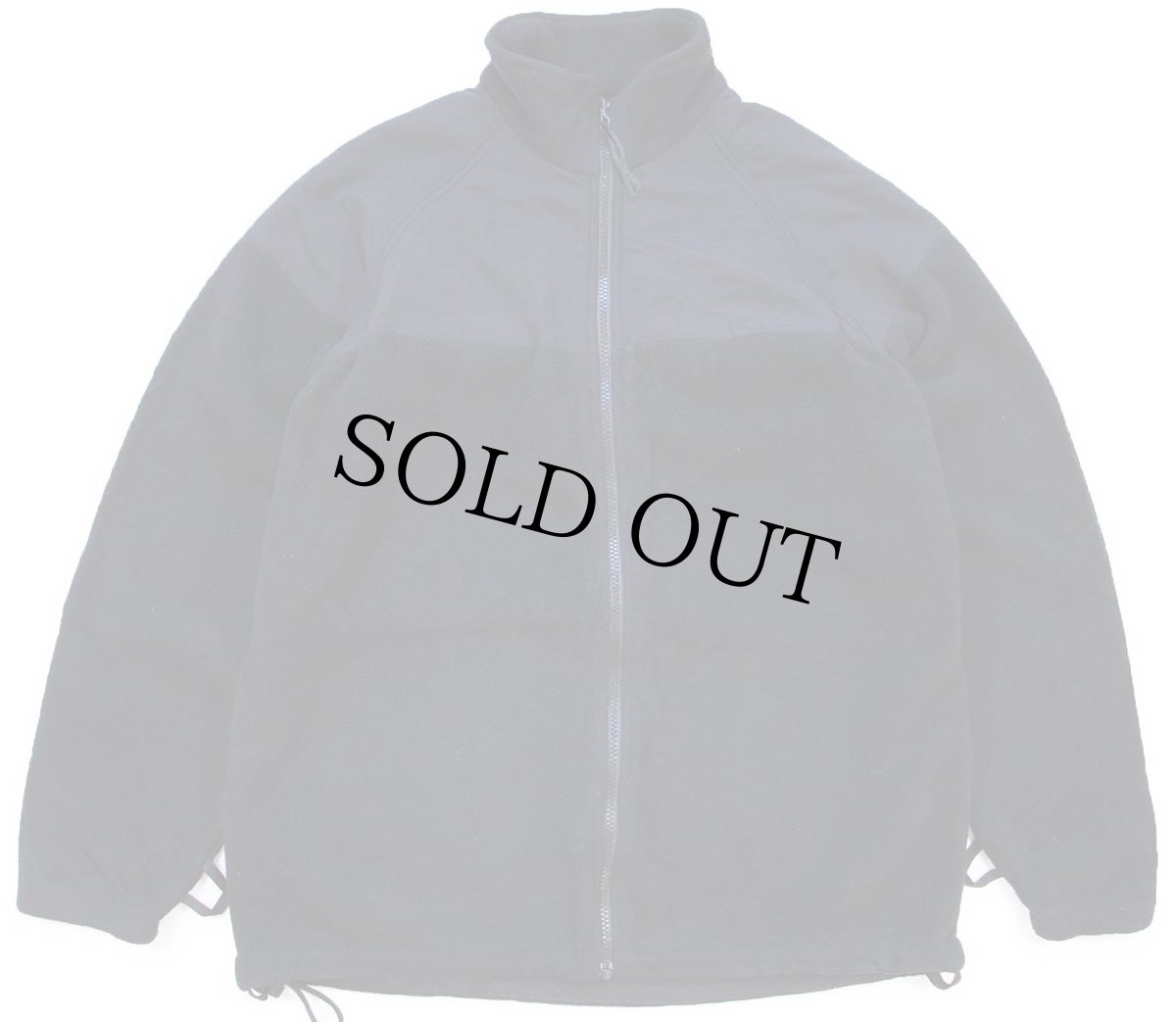 画像1: 00s 米軍 U.S.NAVY ECWCS GEN2 NWU ゴアテックスパーカー ライナー フリースジャケット 黒 S-R (1)