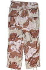 画像3: 80s 米軍 U.S.ARMY チョコチップ デザートカモ BDU カーゴパンツ L-L (3)