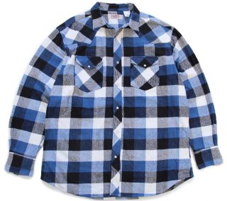 70s PENDLETONペンドルトン オンブレチェック ウール ウエスタンシャツ