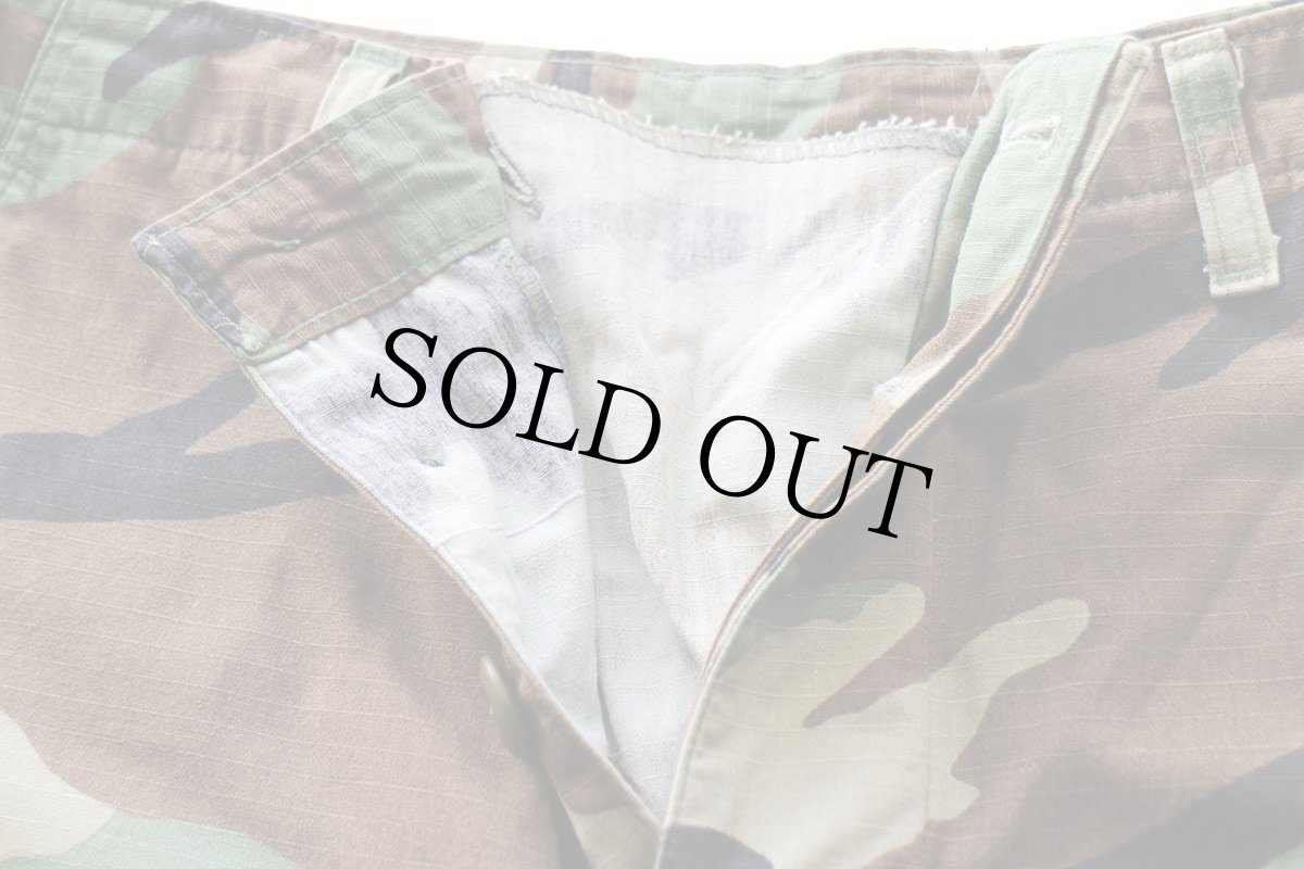 画像8: 00s 米軍 U.S.ARMY ウッドランドカモ BDU カーゴパンツ S-S★02 (8)