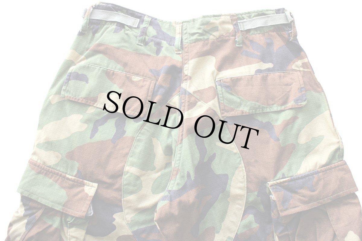 画像5: 90s 米軍 U.S.ARMY ウッドランドカモ BDU カーゴパンツ S-XS★03 (5)