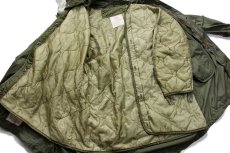 画像3: 70s 米軍 U.S.ARMY キルティングライナー&フード付き M-65 パーカー M-R★A モッズコート フィッシュテール フルセット (3)