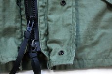 画像5: 90s USA製 ALPHAアルファ コールドウェザーパーカー オリーブグリーン M-R (5)