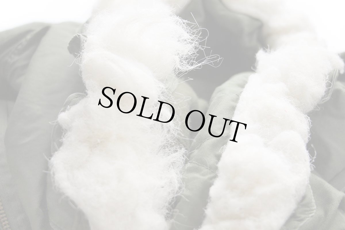 画像7: 70s 米軍 U.S.ARMY M-65 パーカー キルティングライナー&フード付き M-R★モッズコート フィッシュテール フルセット (7)