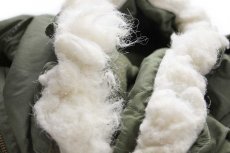 画像7: 70s 米軍 U.S.ARMY キルティングライナー&フード付き M-65 パーカー M-R★A モッズコート フィッシュテール フルセット (7)