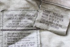 画像6: 90s 米軍 U.S.ARMY ウッドランドカモ BDU カーゴパンツ L-R★06 (6)