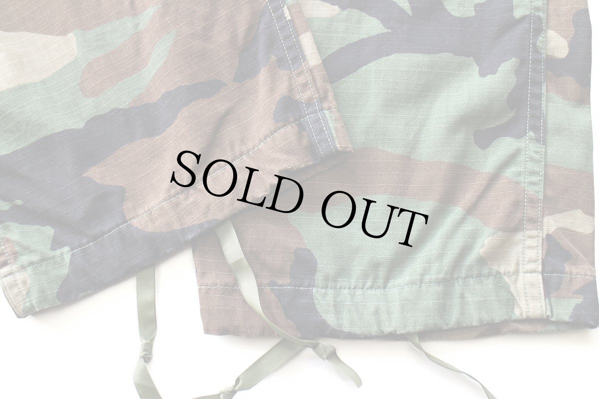 画像8: 90s 米軍 U.S.ARMY ウッドランドカモ BDU カーゴパンツ L-R (8)