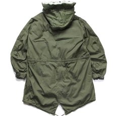 画像2: 70s 米軍 U.S.ARMY キルティングライナー&フード付き M-65 パーカー M-R★A モッズコート フィッシュテール フルセット (2)