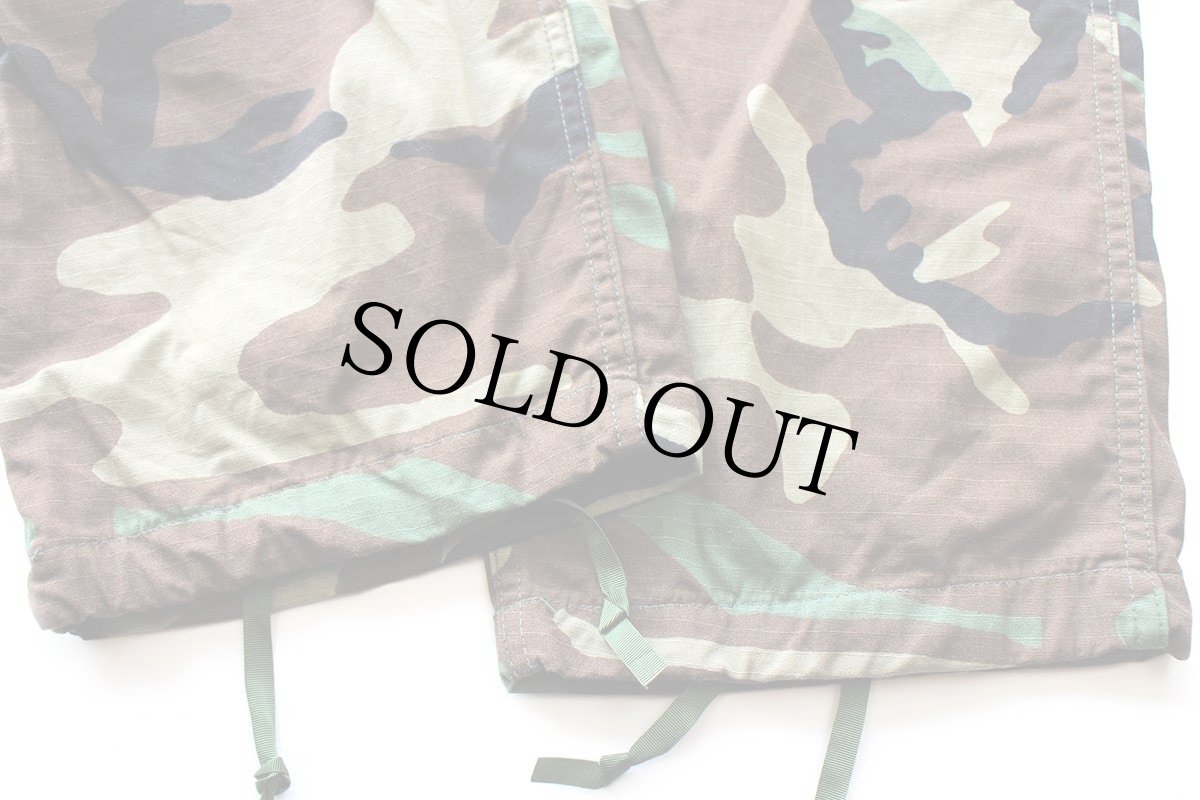 画像8: 00s 米軍 U.S.ARMY ウッドランドカモ BDU カーゴパンツ XL-R (8)