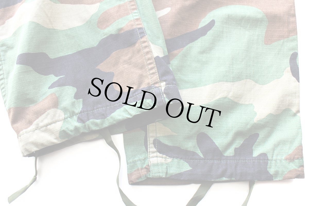 画像9: 00s 米軍 U.S.ARMY ウッドランドカモ BDU カーゴパンツ S-S★02 (9)