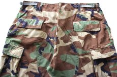 画像5: 90s 米軍 U.S.ARMY ウッドランドカモ BDU カーゴパンツ L-R★07 (5)