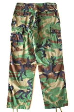 画像3: 80s 米軍 U.S.ARMY ウッドランドカモ BDU カーゴパンツ M-R★04 (3)