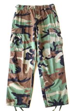 画像2: 00s 米軍 U.S.ARMY ウッドランドカモ BDU カーゴパンツ S-S★02 (2)