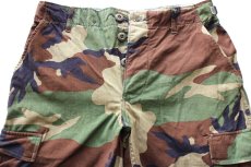 画像4: 90s 米軍 U.S.ARMY ウッドランドカモ BDU カーゴパンツ S-XS★03 (4)