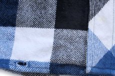 画像6: BIGMACビッグマック ブロックチェック コットン フランネル ウエスタンシャツ XLT (6)