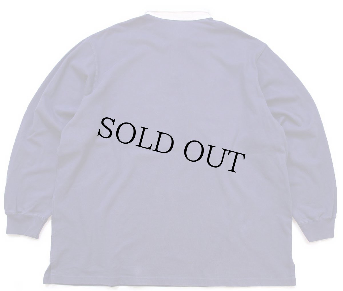 画像2: 90s ポロ ラルフローレン ワンポイント コットン ラガーシャツ ナス紺 XXL★特大 (2)