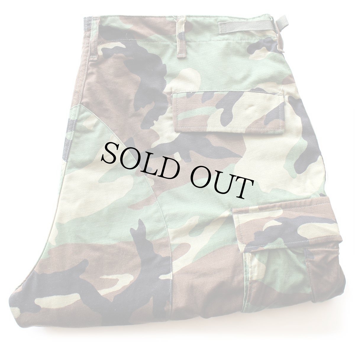 画像1: 00s 米軍 U.S.ARMY ウッドランドカモ BDU カーゴパンツ XL-R (1)