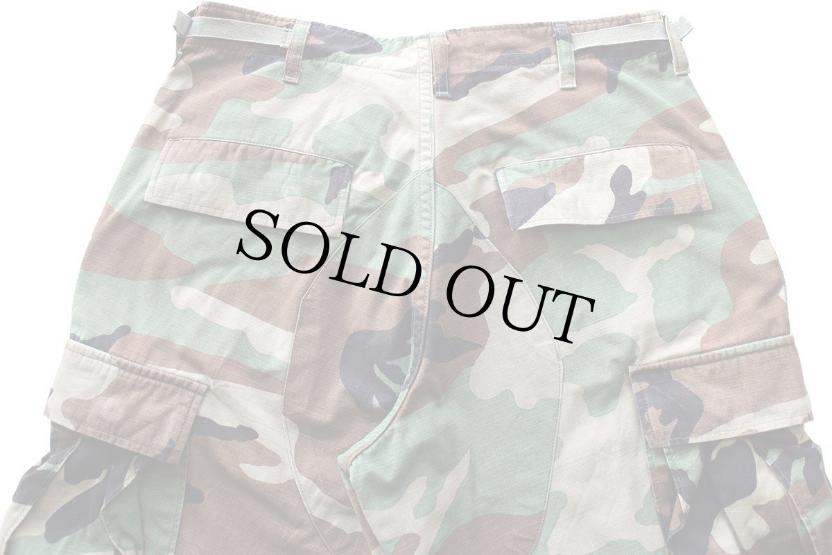 画像5: 00s 米軍 U.S.ARMY ウッドランドカモ BDU カーゴパンツ S-S★02 (5)