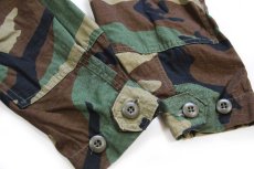 画像6: 90s 米軍 U.S.ARMY ウッドランドカモ BDU ジャケット XS-R (6)
