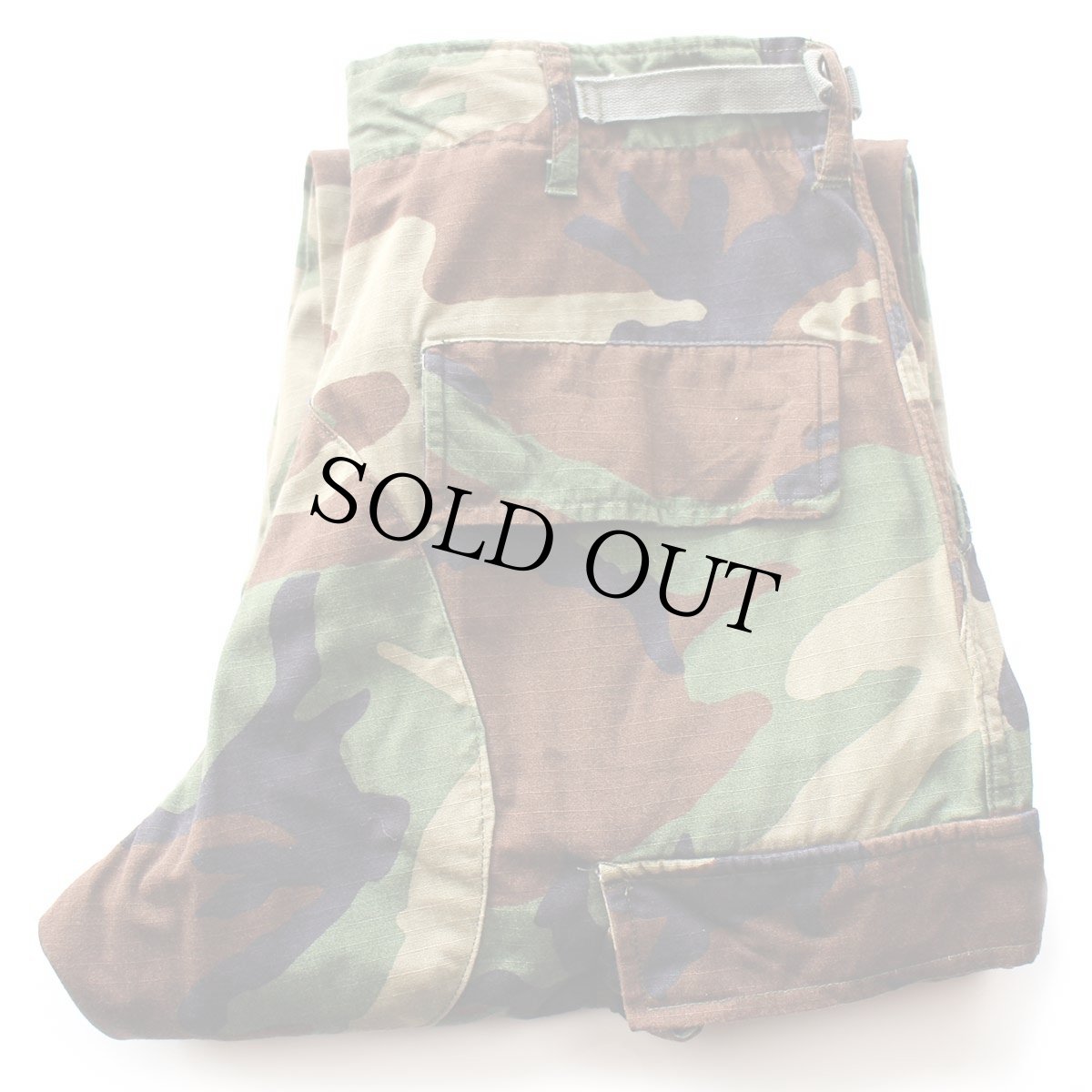 画像1: 90s 米軍 U.S.ARMY ウッドランドカモ BDU カーゴパンツ S-XS★03 (1)