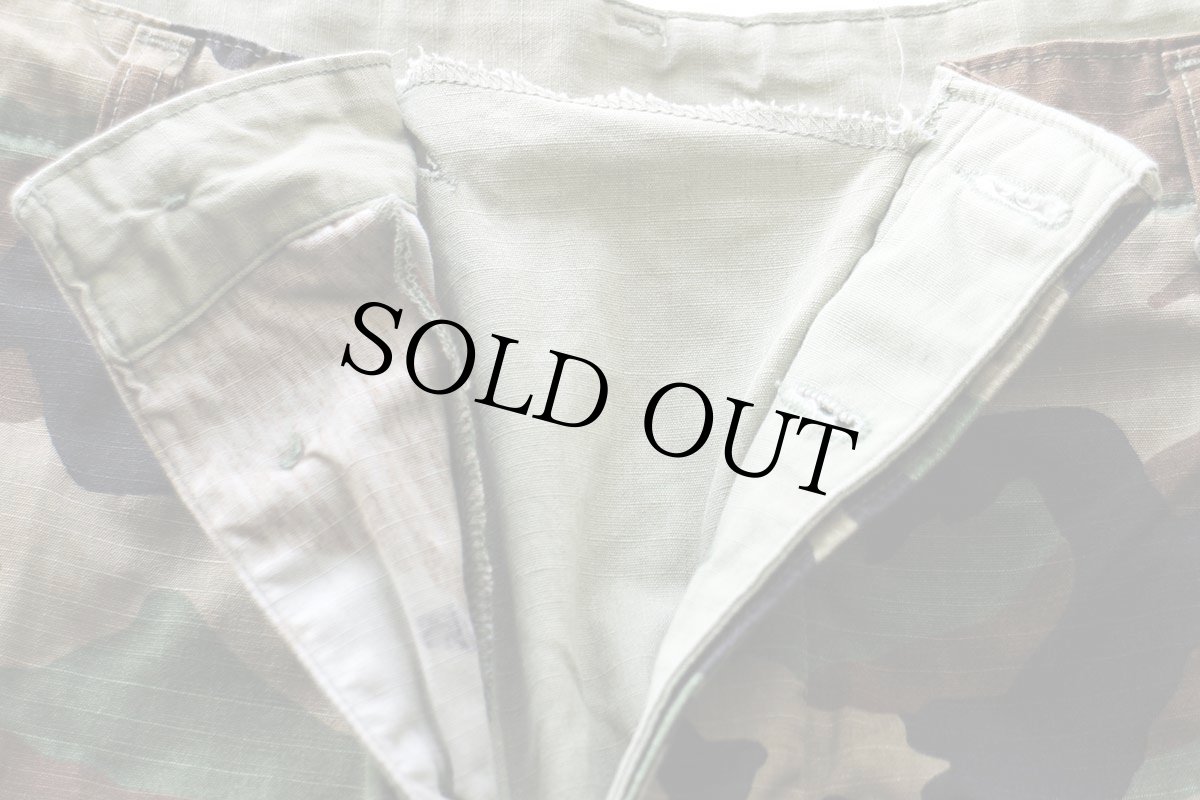 画像7: 90s 米軍 U.S.ARMY ウッドランドカモ BDU カーゴパンツ L-R (7)