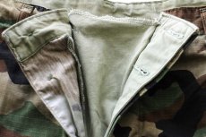 画像7: 90s 米軍 U.S.ARMY ウッドランドカモ BDU カーゴパンツ L-R★06 (7)