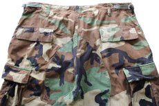画像5: 90s 米軍 U.S.ARMY ウッドランドカモ BDU カーゴパンツ L-R★06 (5)