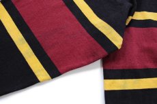 画像6: カナダ製 BARBARIANバーバリアン SJB 刺繍 コットン ラガーシャツ 黒 3XL★特大 (6)