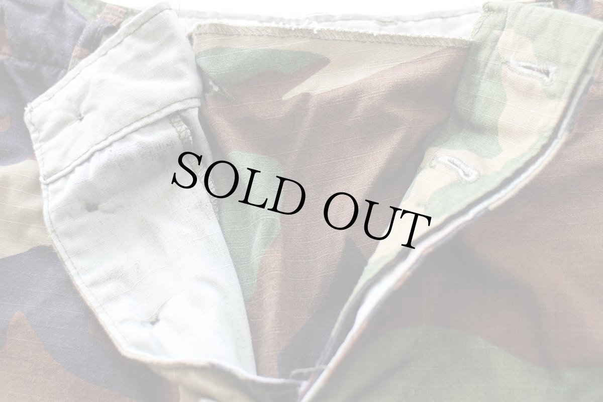 画像7: 90s 米軍 U.S.ARMY ウッドランドカモ BDU カーゴパンツ S-XS★03 (7)