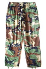 画像2: 90s 米軍 U.S.ARMY ウッドランドカモ BDU カーゴパンツ L-R★07 (2)
