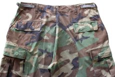 画像5: 80s 米軍 U.S.ARMY ウッドランドカモ BDU カーゴパンツ L-R★09 (5)