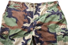 画像4: 90s 米軍 U.S.ARMY ウッドランドカモ BDU カーゴパンツ L-R★07 (4)