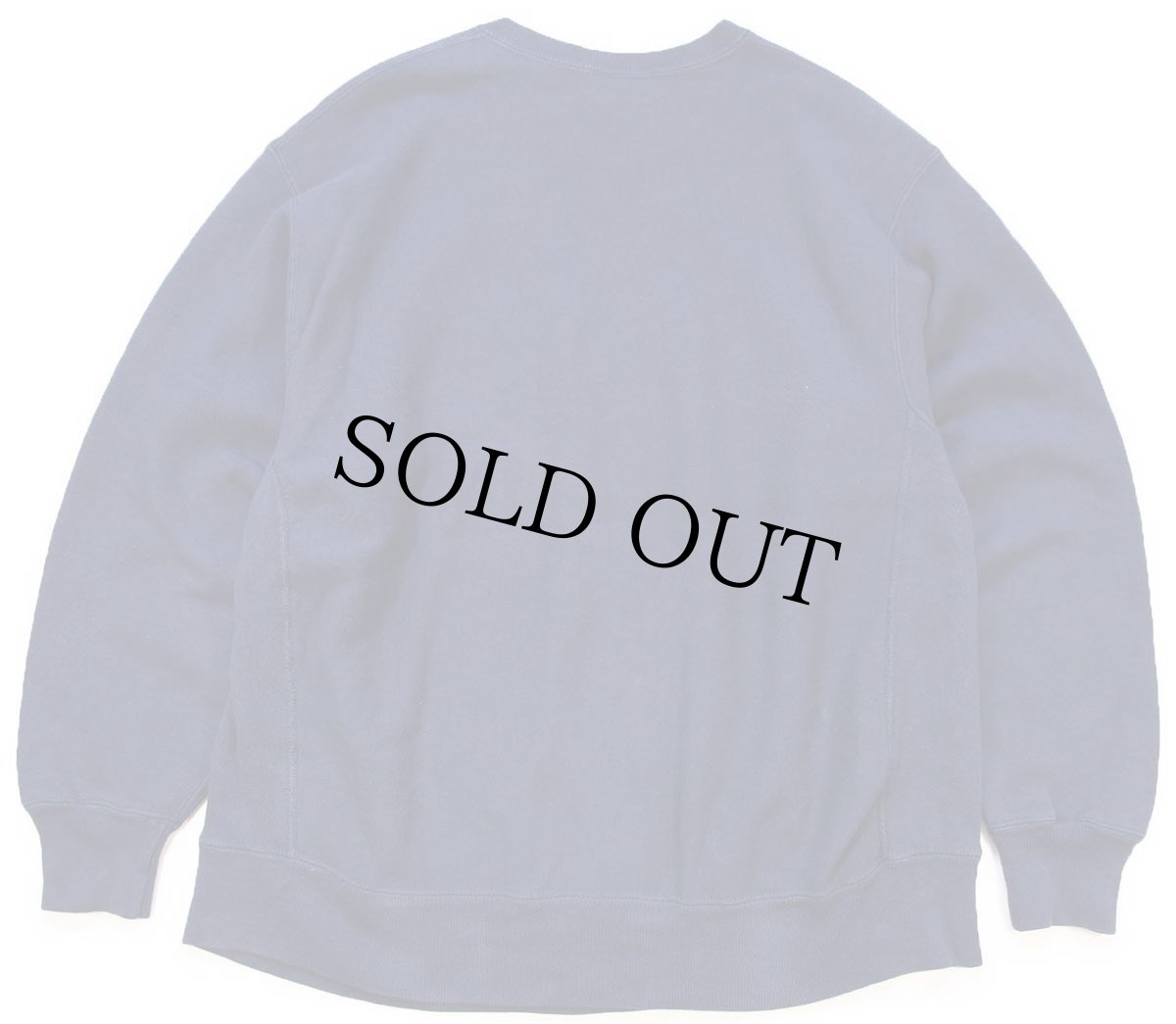 画像2: 90s USA製 Leeリー フラタニティ アップリケ リバースウィーブ スウェット 紺 XL (2)