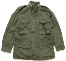 画像1: 80s USA製 CORINTH M-65タイプ フィールドジャケット オリーブグリーン S (1)