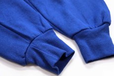 画像5: デッドストック★90s USA製 Disney ディズニー MICKEY MOUSE 1928 ミッキー マウス 刺繍 スウェット 青 M (5)