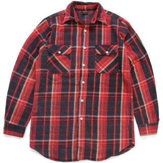 60s WINTER King チェック コットン フランネルシャツ - Sixpacjoe Web
