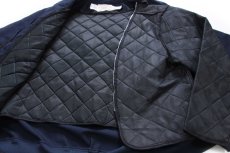 画像5: 90s USA製 JOHNSON GARMENT キルティングライナー ワークジャケット 濃紺 XL (5)