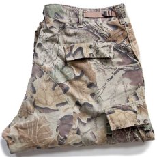 画像1: 90s USA製 ATLANCO ADVANTAGE リアルツリーカモ カーゴパンツ L-R (1)