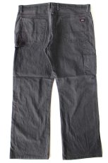 画像3: Dickiesディッキーズ ストレッチ ダック地 ペインターパンツ 黒 W40 L30 (3)