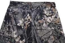 画像4: 90s USA製 WOLF MOUNTAIN MOSSY OAK BREAK UP リアルツリーカモ カーゴパンツ L (4)