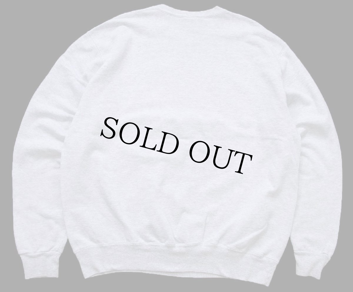 画像2: 90s USA製 Championチャンピオン VIRGINIA TECH アップリケ 前V スウェット 杢グレー XL (2)