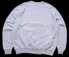 画像2: 90s USA製 Championチャンピオン VIRGINIA TECH アップリケ 前V スウェット 杢グレー XL (2)