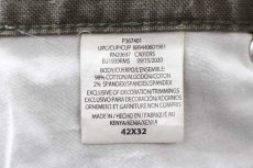 画像6: Dickiesディッキーズ ストレッチ ダック地 ペインターパンツ グリーングレー W42 L32 (6)