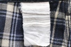 画像6: carharttカーハート ペンキ飛び＆ダメージ チェック ネルライナー ダブルニー ダック地 ペインターパンツ ボロ 黒 フェード W36 (6)