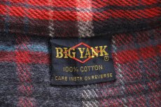 画像4: 70s BIG YANKビッグヤンク チェック コットン フランネルシャツ (4)