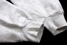 画像5: 90s USA製 RUSSELLラッセル FOOTBALL TRAINER Kate 刺繍 スウェットパーカー 杢ライトグレー XL★フーディー (5)