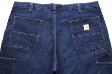 画像5: carharttカーハート ストレッチ デニム ペインターパンツ W42 L32 (5)