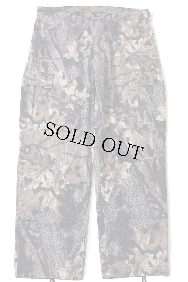 画像2: 90s USA製 WOLF MOUNTAIN MOSSY OAK BREAK UP リアルツリーカモ カーゴパンツ L (2)