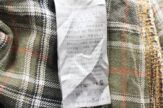 画像6: メキシコ製 carharttカーハート ペンキ飛び＆ダメージ チェック ネルライナー ダック地 ペインターパンツ 茶 フェード W30 L34★ボロ (6)