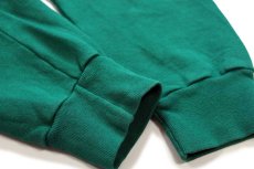 画像6: 90s USA製 Championチャンピオン NBA SEATTLE SUPERSONICS エンボス加工 前V スウェット 緑 XL (6)